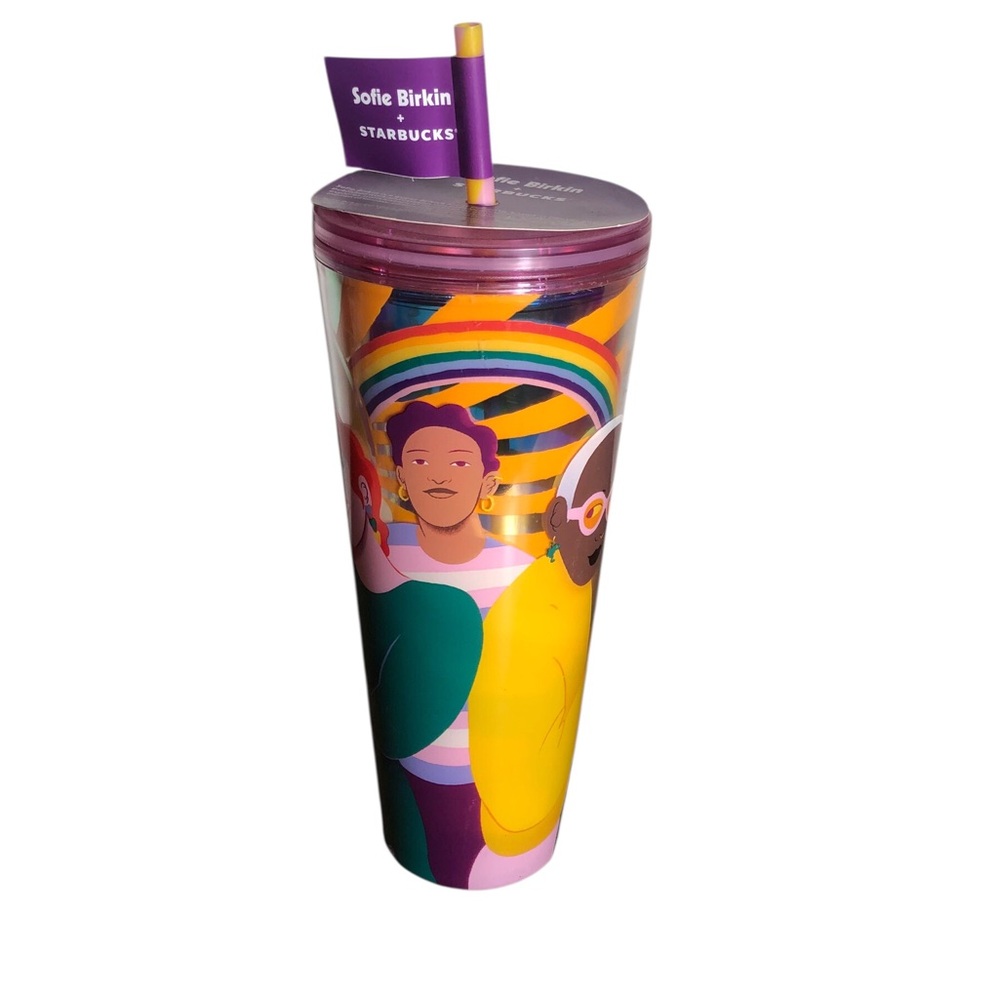Starbucks Sofie Birkin Pride Month 2024 Venti Cup Exclusive. NEW